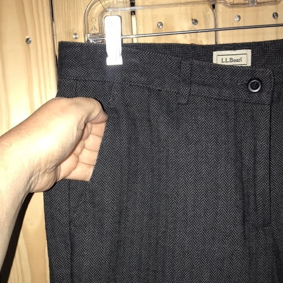 L.L. Bean Gray Pants 14 - Picture 5 of 6